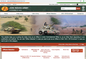 Join indian army