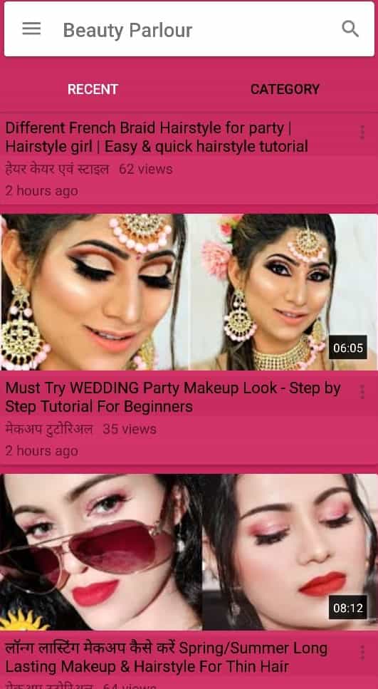 Beauty parlour course hindi mein