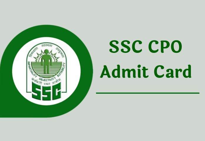 SSC_CPO_Exam_admit card