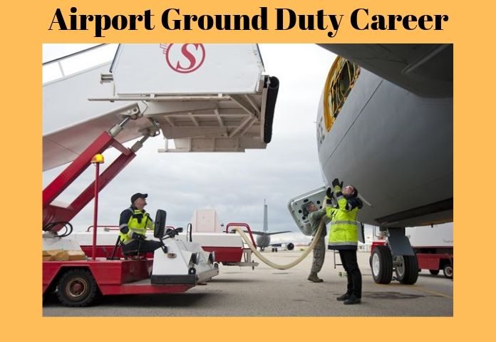 airport ground staff work in hindi