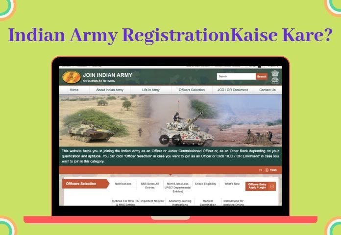 indian army registration ki puri jaankari