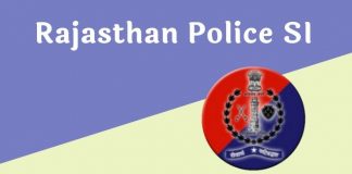 Rajasthan Police SI Recruitment