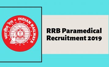 rrb paramedical recruitment 2019 ki jaankari