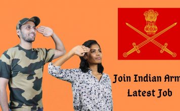 join indian army latest notification