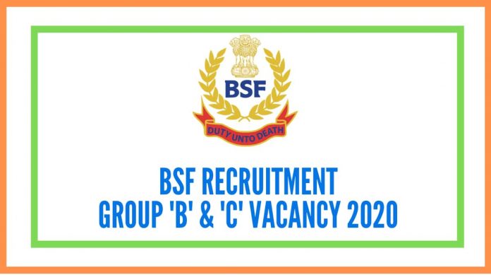 bsf recruitment vacancy details