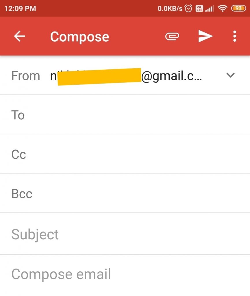 Email mai kya likha jaata hai