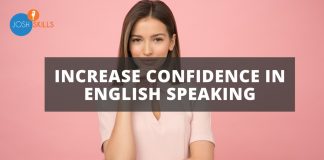 Increase confidence in Speaking English