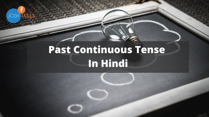 Past Continuous Tense in Hindi